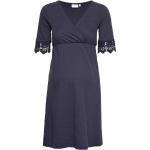 Marinblåa Korta klänningar från MAMA LICIOUS i Storlek XS för Damer 