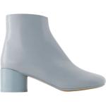 Blåa Ankle-boots från Maison Martin Margiela MM6 på rea i storlek 50 i Kalvskinn för Damer 