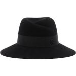 Svarta Fedora hattar från Maison Michel för Herrar 