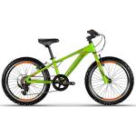 Gröna MTB cyklar på rea i 20 tum i Aluminium för Herrar 
