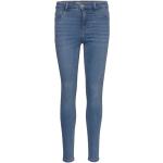 Blåa Skinny jeans från Gina Tricot i Storlek XS 
