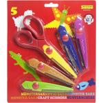 Mönstersax 5 Delar Toys Creativity Drawing & Crafts Craft Craft Sets Multi/patterned Sense