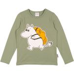 Moomintroll Shirt Tops T-shirts Long-sleeved T-shirts Green Martinex