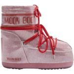 Vinter Rosa Moonboots med glitter från Moon Boot Icon på rea Vattenavvisande i storlek 39 i PVC för Damer 