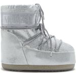 Moon Boot Låg Glitter Icon Sneakers Gray, Dam