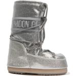 Gråa Moonboots med glitter från Moon Boot på rea Halksäkra för Damer 