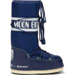 Blåa Moonboots från Moon Boot på rea i storlek 35 i Syntet 