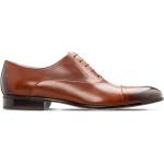 Ljusbruna Oxford-skor från Moreschi i Kalvskinn för Herrar 