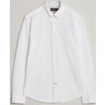 Vita Pikétröjor från Morris i Storlek XL med Button down i Bomull för Herrar 