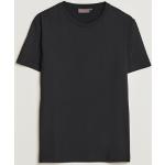 Svarta Kortärmade Kortärmade T-shirts från Morris i Storlek S med Rund ringning för Herrar 