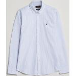 Randiga Ljusblåa Randiga skjortor från Morris Button i Storlek L med Button down för Herrar 