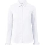 Vita Långärmade blusar med volang från Mos Mosh i Storlek 3 XL för Damer 