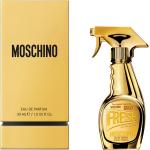 Förföriska Guldiga Parfymer från Moschino med Guldflingor med Gourmand-noter 30 ml för Flickor 