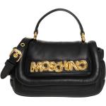 Svarta Handväskor i skinn från Moschino på rea i Läder för Damer 