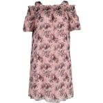 Vintage Hållbara Blommiga Rosa Sidenklänningar från Moschino på rea i Siden för Damer 