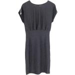 Vintage Hållbara Korta Svarta Korta klänningar med glitter i Viskos för Damer 