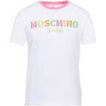 Vita Kortärmade Kortärmade T-shirts från Moschino i Storlek S i Jerseytyg för Herrar 