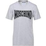Gråa Kortärmade Kortärmade T-shirts från Moschino i Jerseytyg för Herrar 