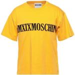 Ockra Kortärmade Kortärmade T-shirts med broderi från Moschino i Storlek XS i Jerseytyg för Herrar 