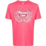 Rosa T-shirts från Moschino på rea i Bomullsblandning för Herrar 