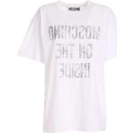 Vita T-shirts från Moschino på rea i Bomull för Damer 