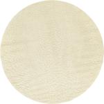 Off white Runda mattor från Rugvista på rea med diameter 240cm 