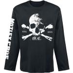 Mötley Crüe Långärmad tröja - Orbit Skull - M XXL - för Herr - svart
