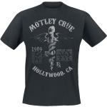 Mötley Crüe T-shirt - Faded Feel Good Lyrics - S XXL - för Herr - svart