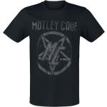 Mötley Crüe T-shirt - MC Pentragram - S XXL - för Herr - svart