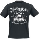 Rockiga Svarta Mötley Crüe Band t-shirts i Storlek XXL i Bomull för Herrar 