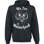 Svarta Långärmade Motörhead Huvtröjor i Storlek L i Polyester för Herrar 