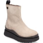 Mount Meer Shoes Boots Ankle Boots Ankle Boots Flat Heel Beige Canada Snow