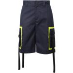Casual Mörkblåa High-waist shorts från MSGM på rea i Bomull för Herrar 