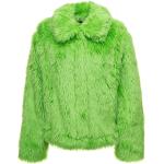 Gröna Fuskpälsjackor från MSGM på rea i Lammskinn för Damer 