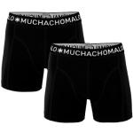 Svarta Boxershorts från Muchachomalo i Storlek S i Mikrofiber för Herrar 