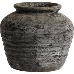 Svarta Blomkrukor från Muubs med diameter 30cm i Terrakotta - 30 cm 