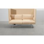 Muuto Outline Highback 2-sits soffa beige