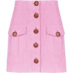Korta Rosa Minikjolar på rea i Storlek S i Polyester för Damer 
