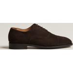 Mörkbruna Oxford-skor i storlek 44 i Mocka för Herrar 