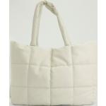 NA-KD Accessories Recycled puffig toteväska - Offwhite