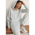 NA-KD Basic Oversize hoodie med borstad yta - Grey