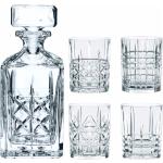 Whiskykaraffer från Nachtmann Highland 5 delar i Glas 