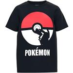 Svarta Pokemon T-shirtar för Pojkar i Storlek 152 från Name It från Amazon.se Prime Leverans 