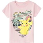 Rosa Pokemon Pikachu T-shirtar för Flickor i Storlek 152 från Name It från Kids-World.se 