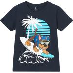 Safirblåa Paw Patrol T-shirts med tryck för barn från Name It på rea i Storlek 86 i Bomull 