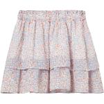 Persikofärgad Veckade kjolar för Flickor med volang i Storlek 116 från Name It från Ellos.se på rea 
