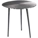 Gråa Runda bord med diameter 46cm 