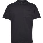 Svarta Kortärmade Tränings t-shirts från New Balance Athletics i Storlek S 