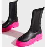 Svarta Chelsea-boots från Nelly i storlek 37 i Konstläder för Damer 