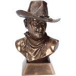 Nemesis Now John Wayne byst statyett 40 cm brons, harts, en storlek